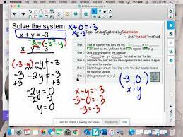 4 2 Solving Systems By Substitution Day