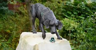 Statue For Hero Staffordshire Army Dog