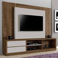 Wall Mounted Tv Display Design Wooden