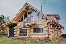 wild log cabin construction of log houses