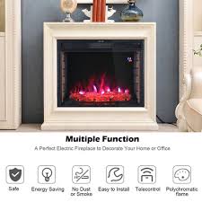 24 Inch Electric Led Fireplace Wall