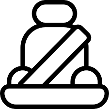 Seat Belt Special Lineal Icon
