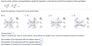 Solved Use The Center Vertices And