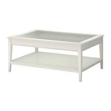 S Coffee Table White Glass