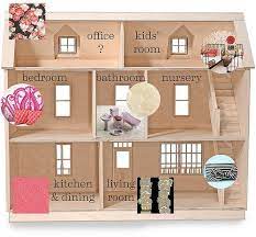 Dollhouse Floor Plan Barbie Doll