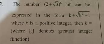 6 Of Can Be Expressed In The Form K K2