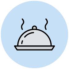 Food Tray Icon Vector Image Can Be Used