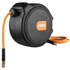 Compact Retractable Air Hose Reel