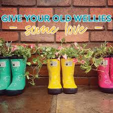 Reuse And Recycle Your Old Wellies