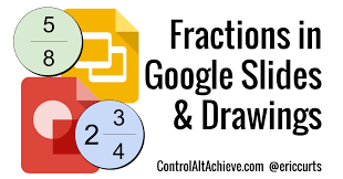 Creating Fractions In Google Slides