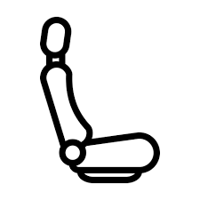 Abstract Car Seat Icon Set 3550774