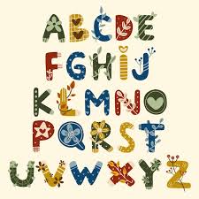 Cute Alphabet With Fl And Patterned