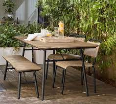 Tulum Acacia Folding Outdoor Dining