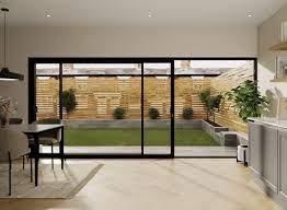 Black Sliding Door