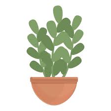 Stem Plant Pot Icon Cartoon Of Stem