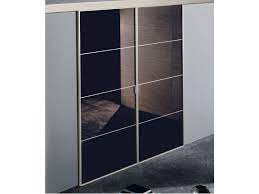 Lacquered Glass Sliding Door By Longhi