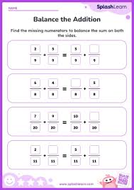 Balance The Fraction Addition