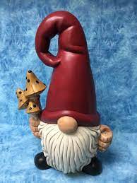 Garden Gnome Handcrafted Gnome Red