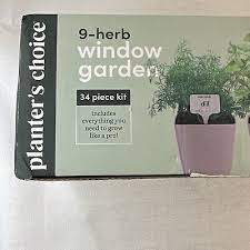 Planter S Choice 9 Herb Window Garden