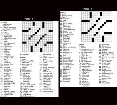 Printable Crossword Puzzles For