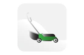 Lawn Mower Garden Tools Icon Graphic By