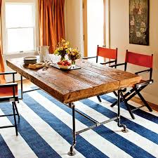 build a table from salvaged beams
