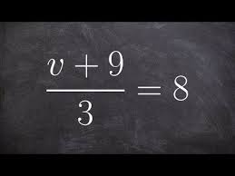 Solve One And Two Step Linear Equations