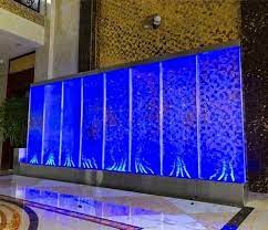 Indoor Glass Wall Fountain