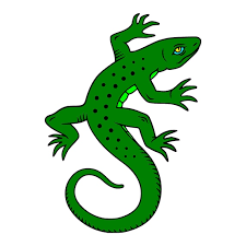 Green Lizard Svg Clipart Gecko Digital