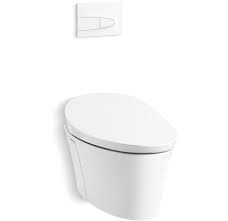 Kohler 5402 0 Veil Intelligent Wall Hung Toilet White