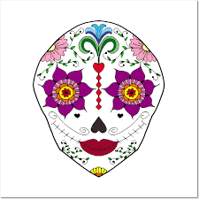 Mexican Sugar Skull Sweets Posters