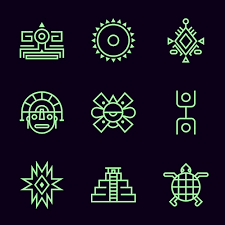 Aztec Symbol Images Free On