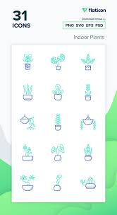 31 Free Icons Of Indoor Plants Designed