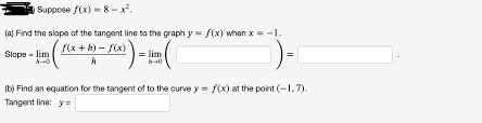 Answered Suppose F X 8 X² A