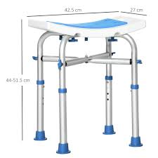Homcom Shower Chair For The Elderly And