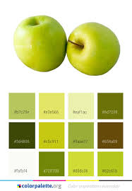Green Apple Colour Palette Green
