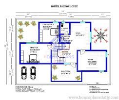 South Facing House Plan