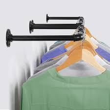Industrial Pipe Clothing Rack