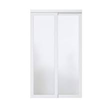 White Finished Solid Core Sliding Door