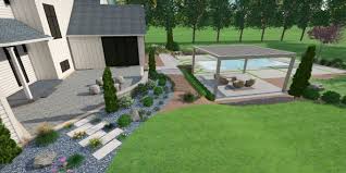 Design Pergola Pool Deck Roof Plants