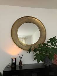 Nkuku Yakira Round Wall Mirror 88cm