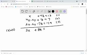 Linear Equation Any Solution