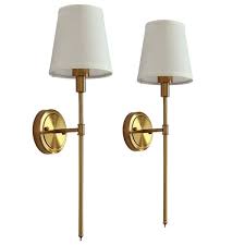 Light Gold Industrial Wall Sconce