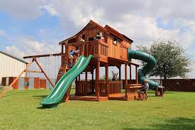 Fort Ticonderoga Swing Sets Backyard