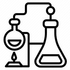 Bunsen Experiment Chemistry Lab Icon