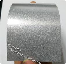 Chrome Silver Metallic Powder Coating