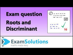 Exam Questions Roots And Discriminant