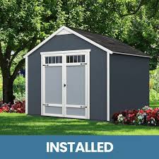 Outdoor Wood Storage Shed