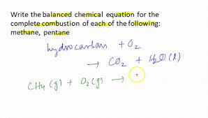 Balanced Chemical Equation