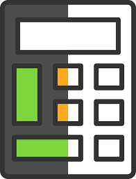 Graphing Calculator Vector Art Icons